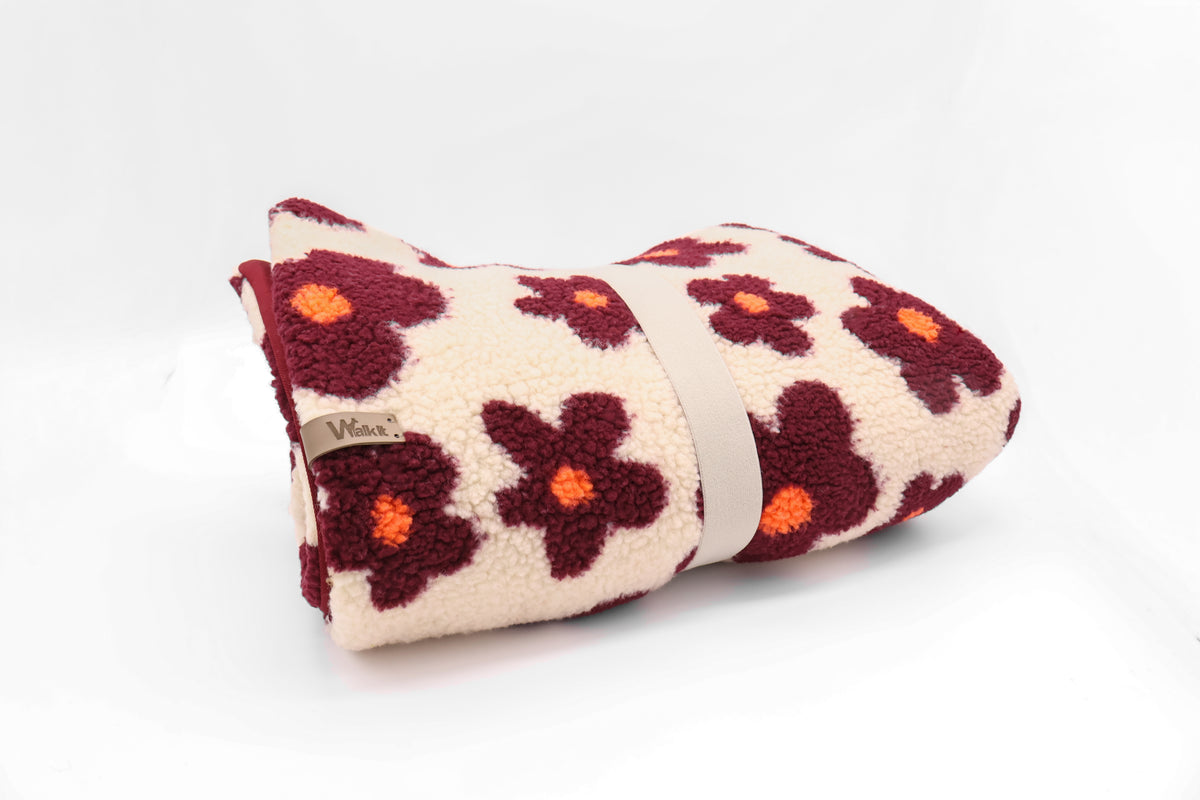 Hundedecke ToGo Teddystoff - Muster