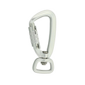 Sicherheitskarabiner Silber