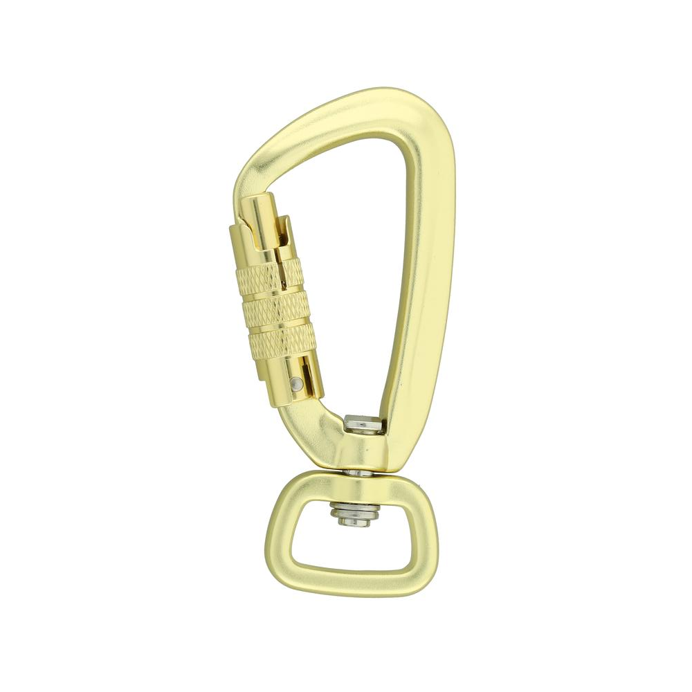 Sicherheitskarabiner Gold