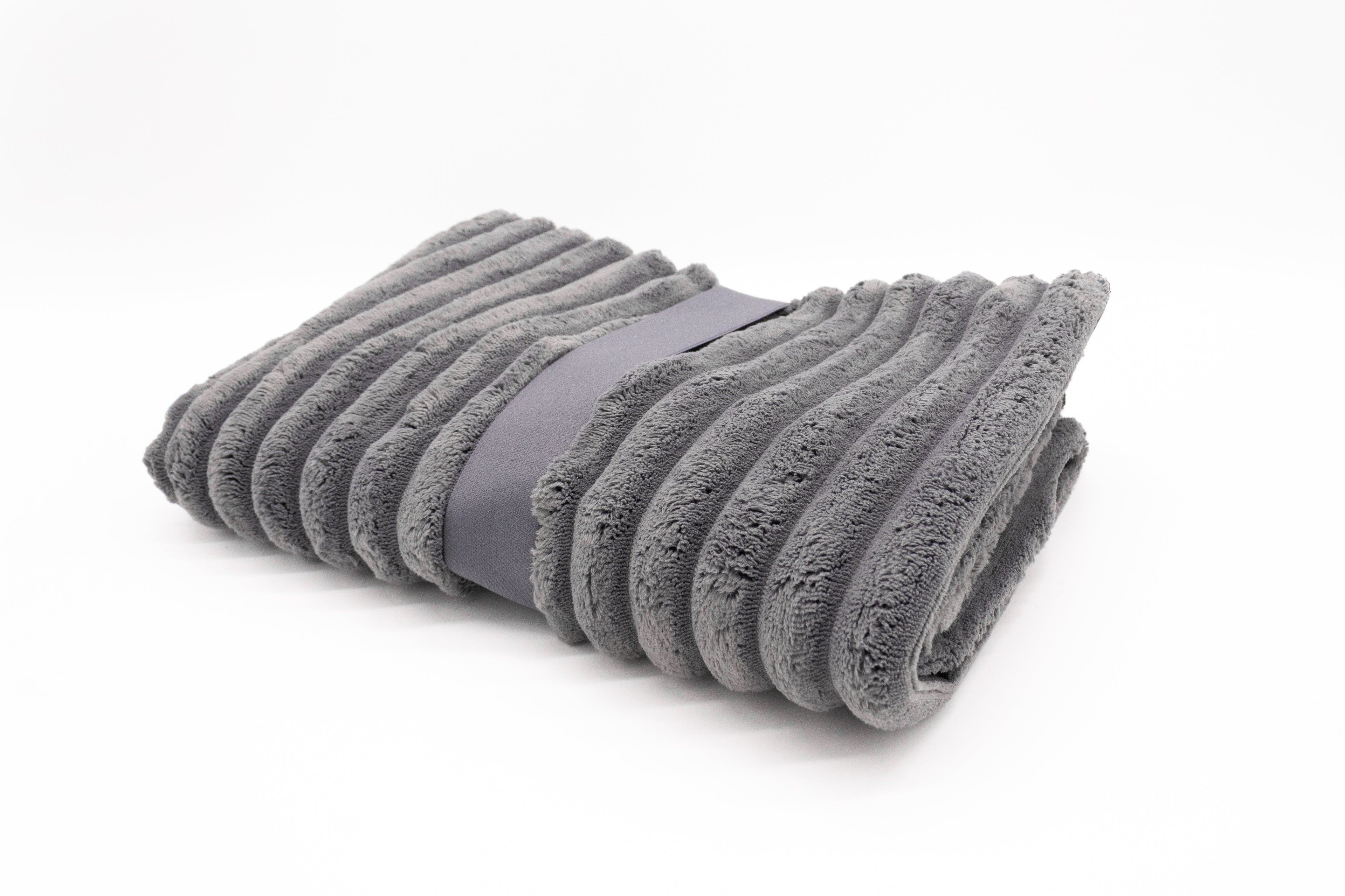 Hundedecke ToGo Teddy - Dunkelgrau Cord - 70x100cm