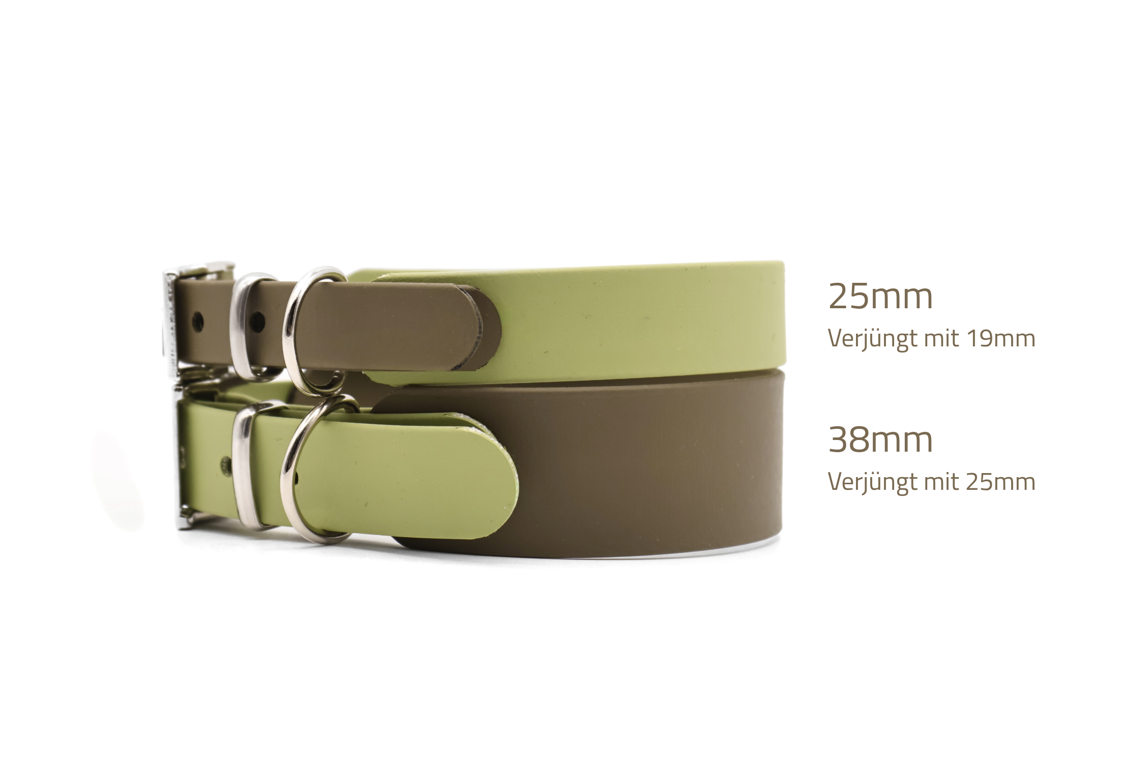 Taper Biothane Halsband